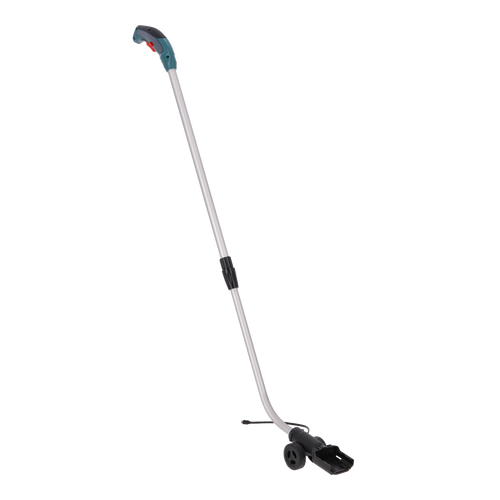 Ledningsfri 2 i 1 græssaks og hækkeklipper med teleskopisk forlængerstang KS SHT-8V + forlængerstang