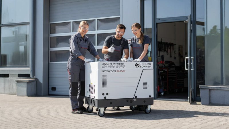 Könner & Söhnen KS 6500iDE S ATSR — en ny generation af diesel inverter generator