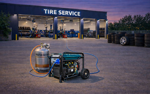 New on sale — inverter dual fuel generator KS 6500iEG from Könner & Söhnen