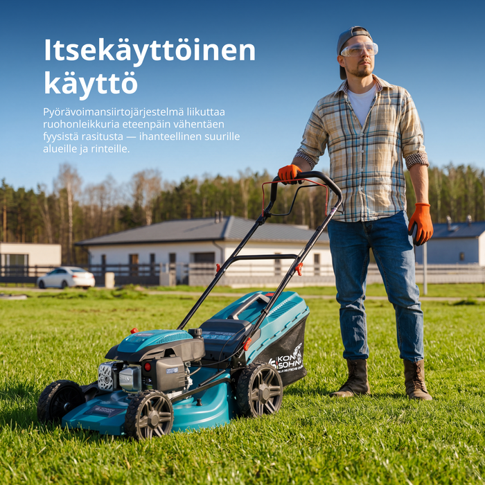 Bensiinikäyttöinen ruohonleikkuri KS 51LMG-SP