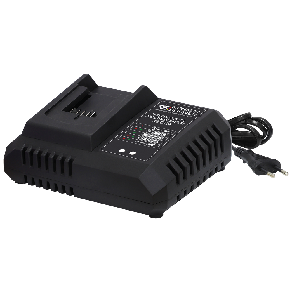 Cargador rápido para batería de litio de 20V KS C90A