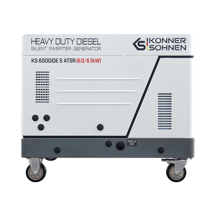 Groupe électrogène diesel inverter dans un caisson insonorisé KS 6500iDE S ATSR
