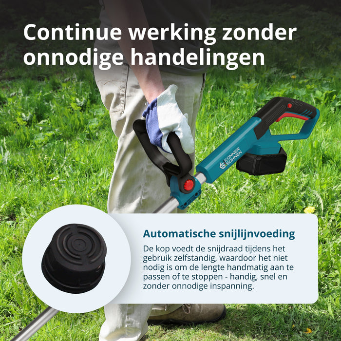 Snoerloze trimmer KS CST-20V
