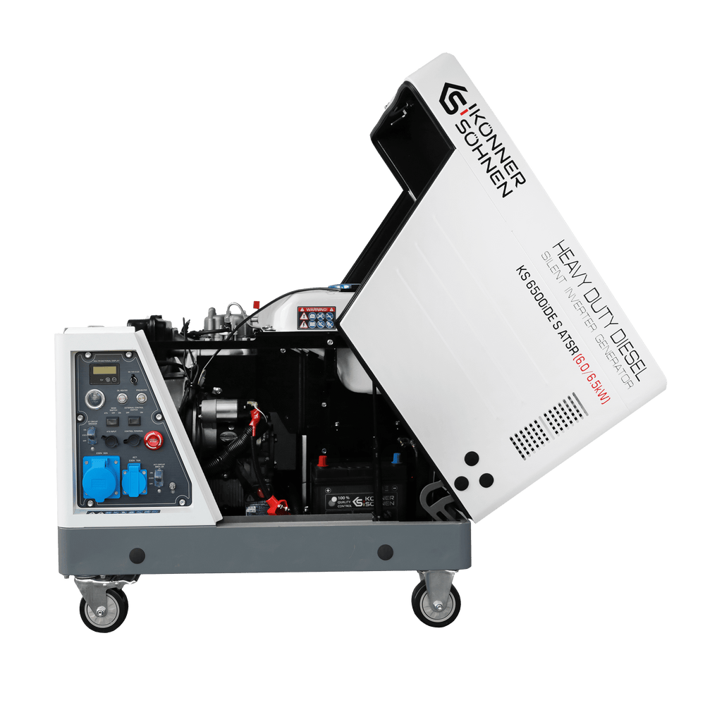 Groupe électrogène diesel inverter dans un caisson insonorisé KS 6500iDE S ATSR
