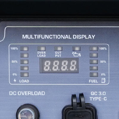 6-i-1 multifunktionel LED-skærm