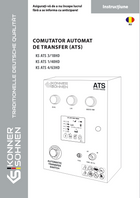 Comutator automat de transfer (ATS) KS ATS 3/18, 1/40 HD, 4/63 HD