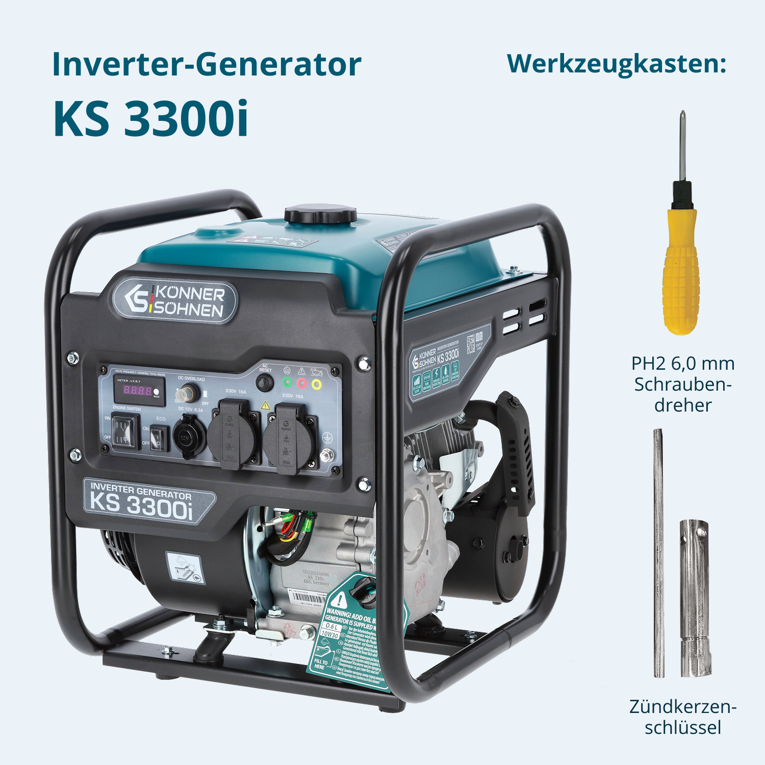 Inverter-Generator KS 3300i (B-Ware Hervorragend)