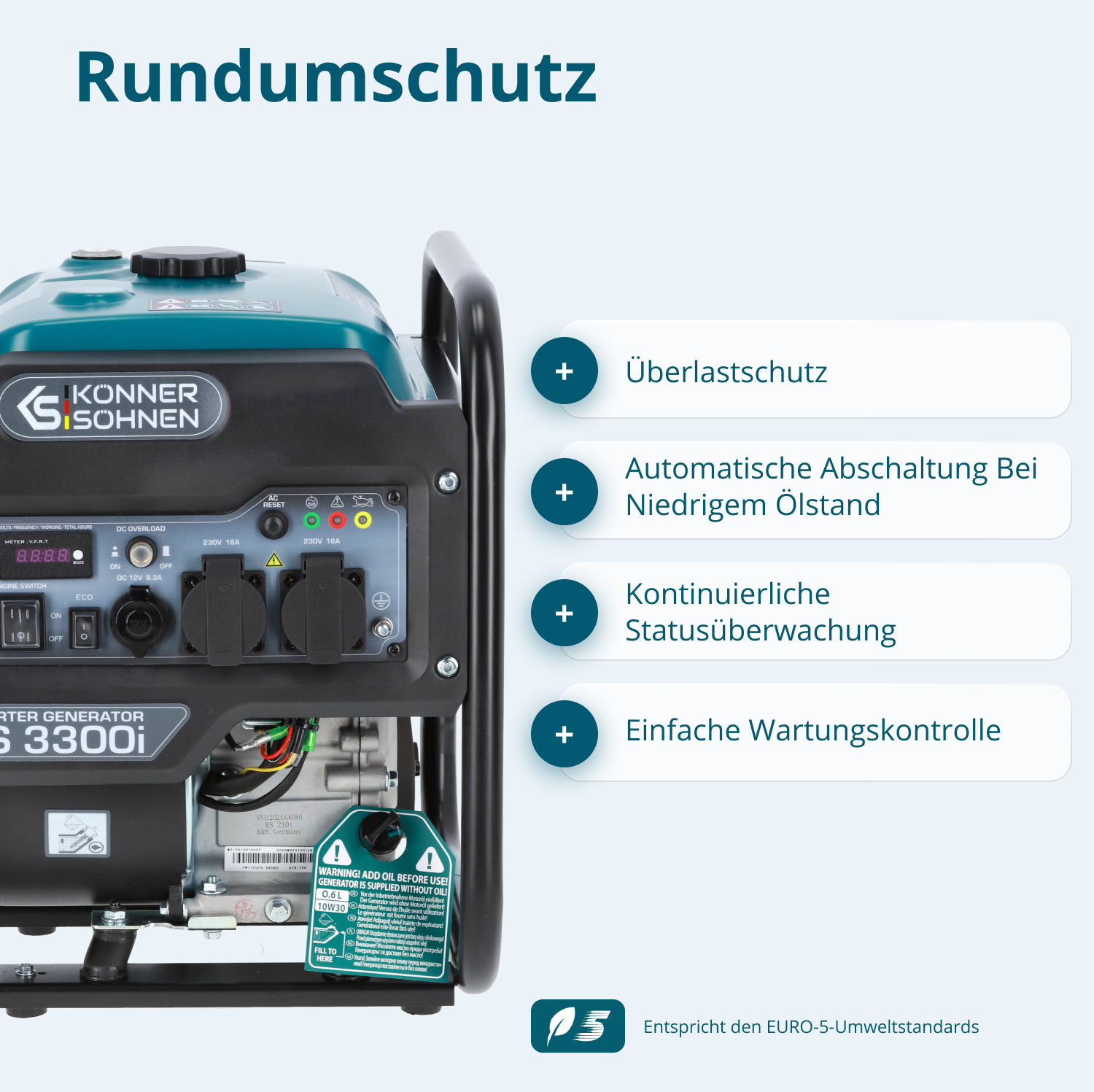 Inverter-Generator KS 3300i (B-Ware Hervorragend)