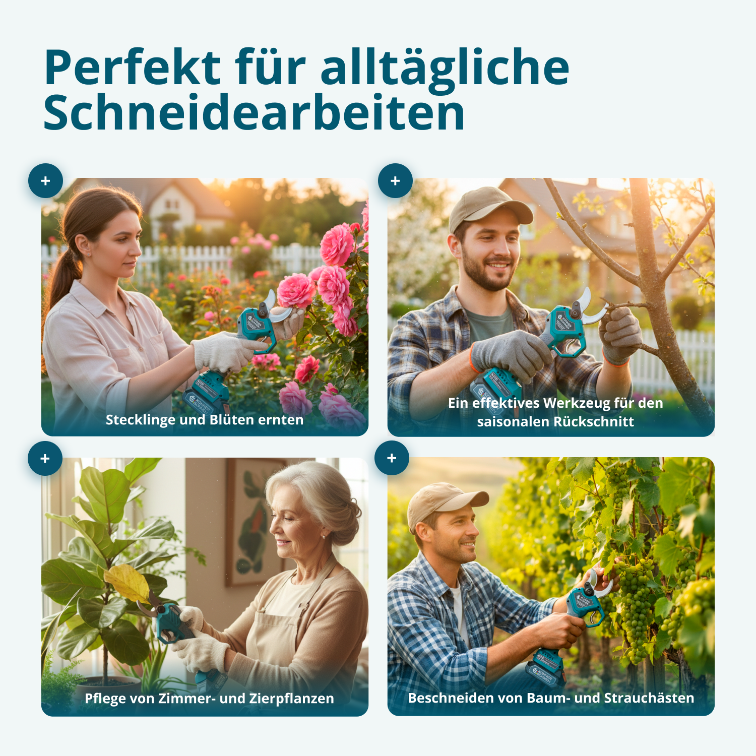 Akku-Gartenschere KS CPS20V-40