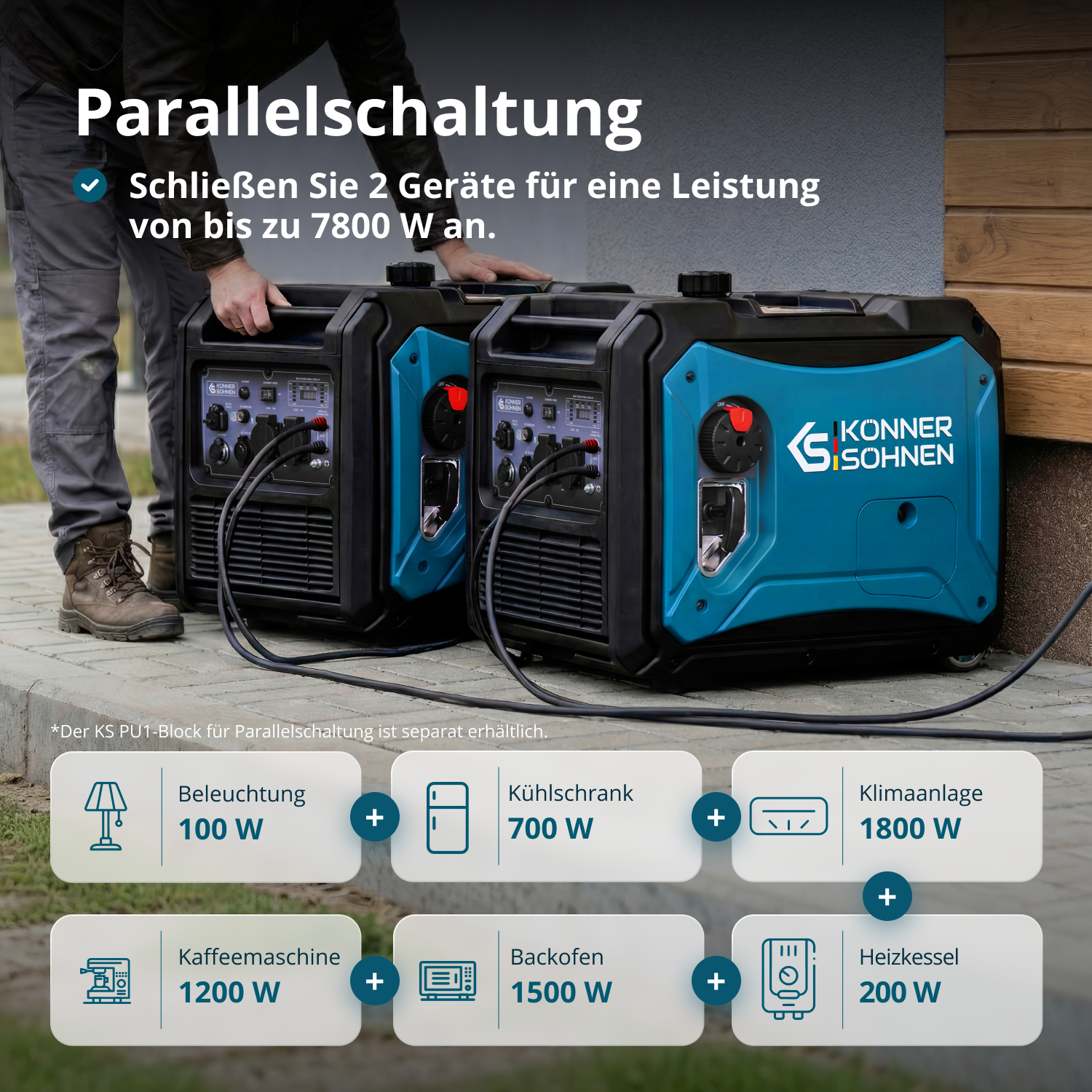 Inverter-Generator KS 4000iE S