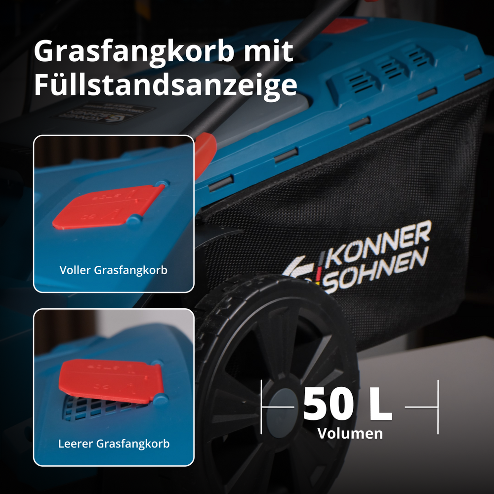 Aktion Rasenpflege-Set KS 43LM-BCT40V-SET