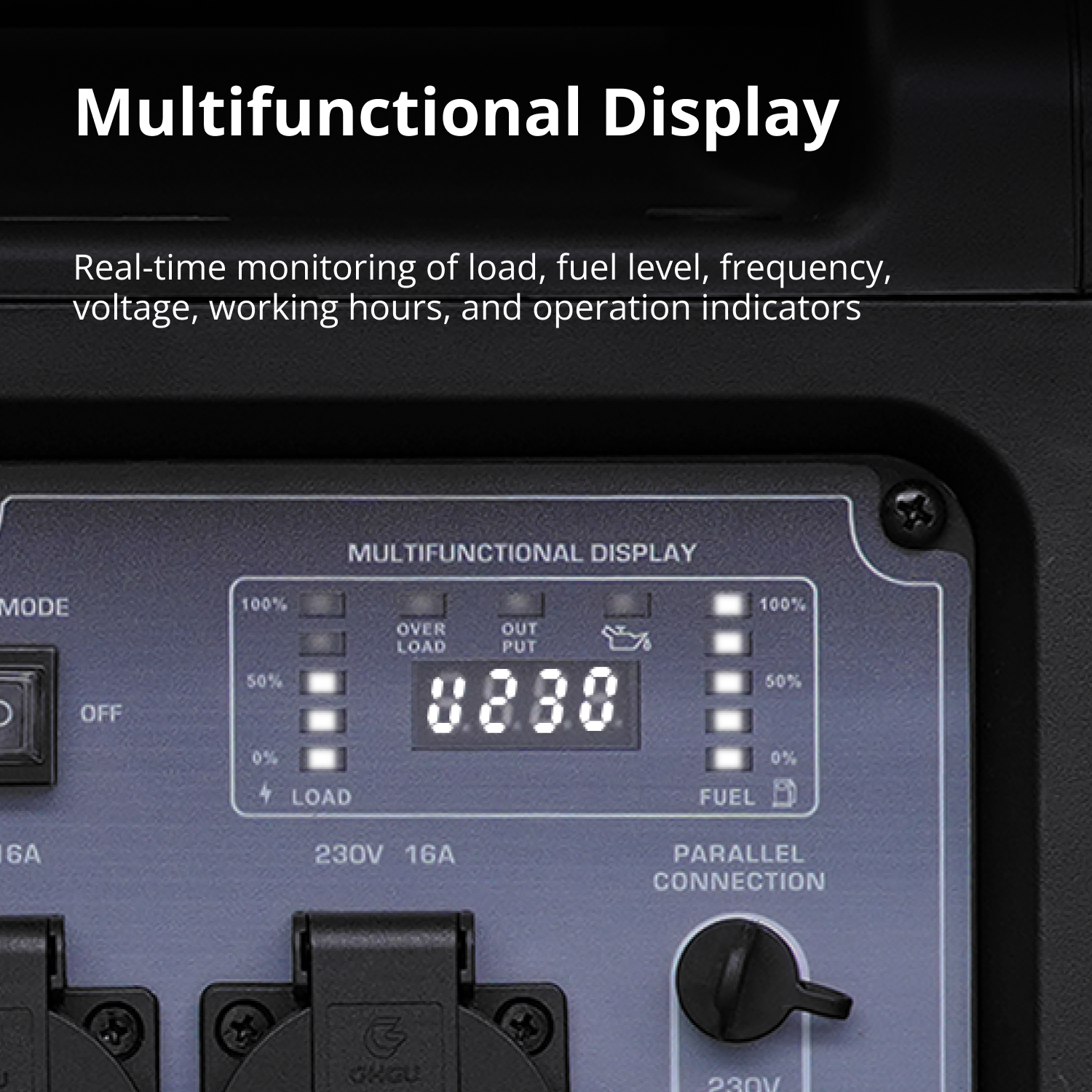 LPG/gasoline inverter generator KS 4000iEG S
