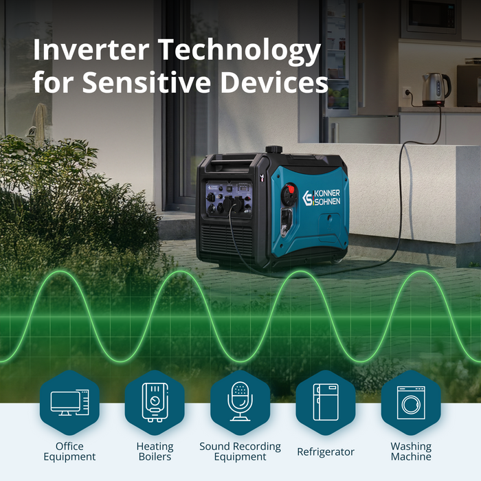 Generador inverter Könner & Söhnen KS 4000iE S