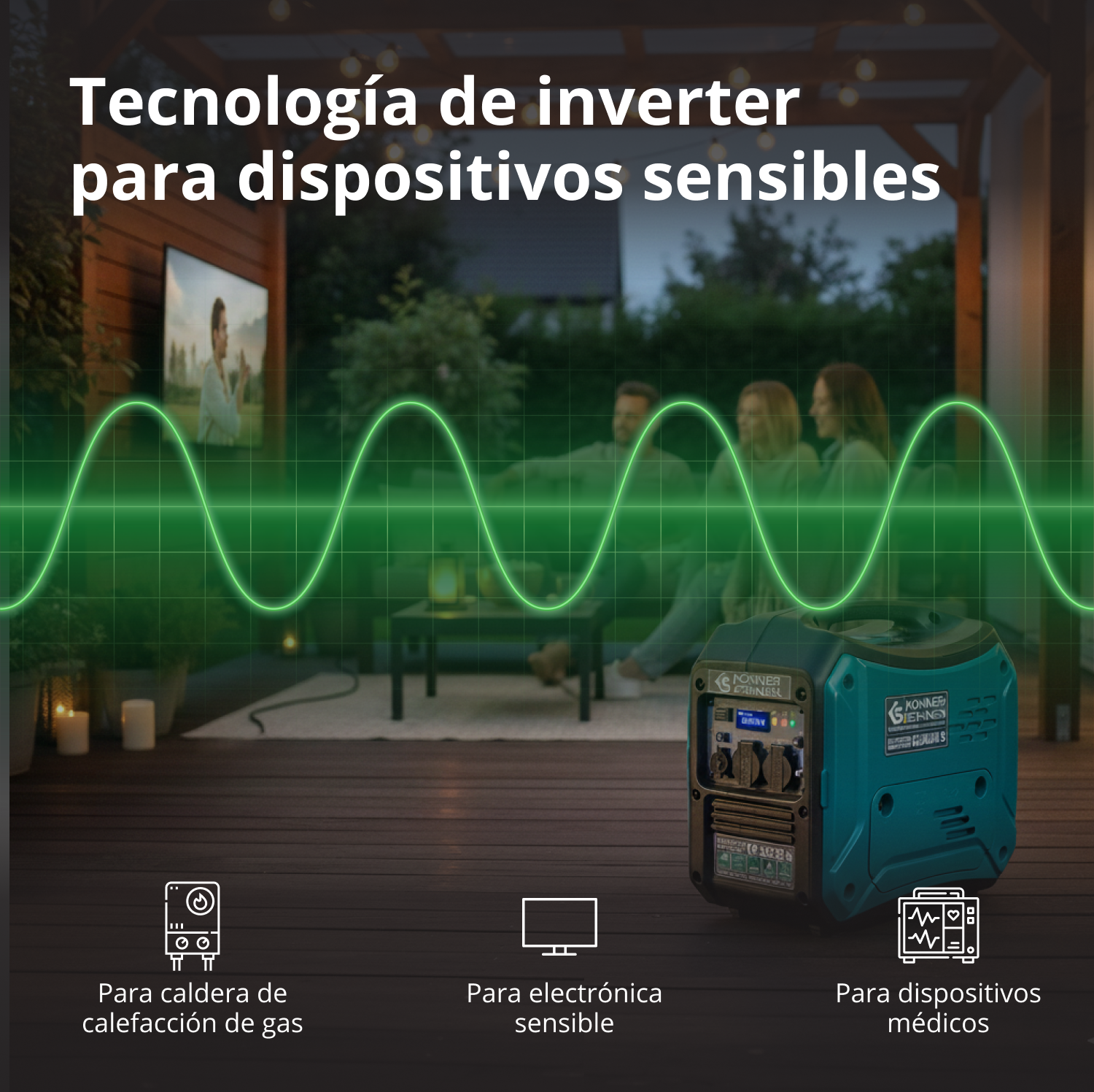 Invertorový generátor KS 3000i S