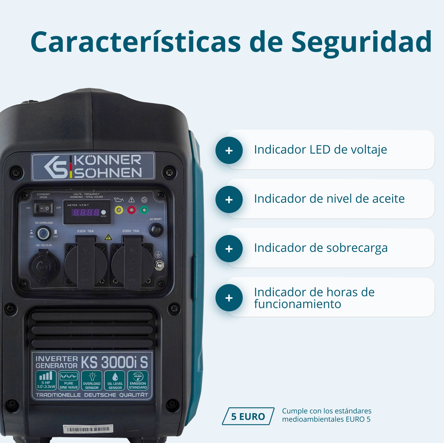 Invertorový generátor KS 3000i S