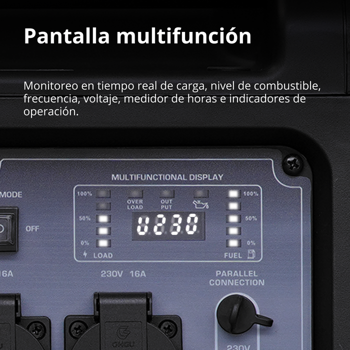 Gerador inversor a GPL/gasolina KS 4000iEG S