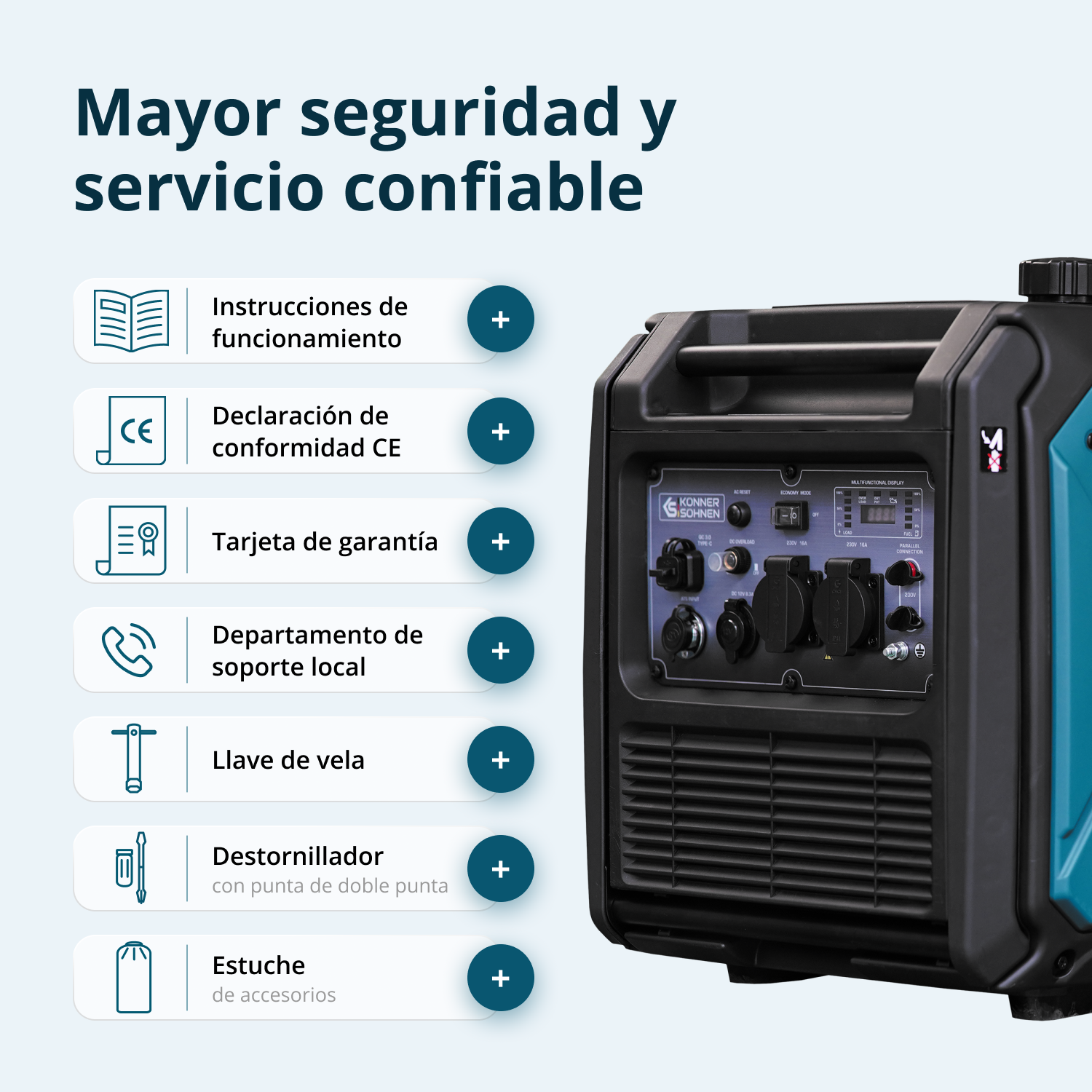 Invertergenerator KS 4000iE S