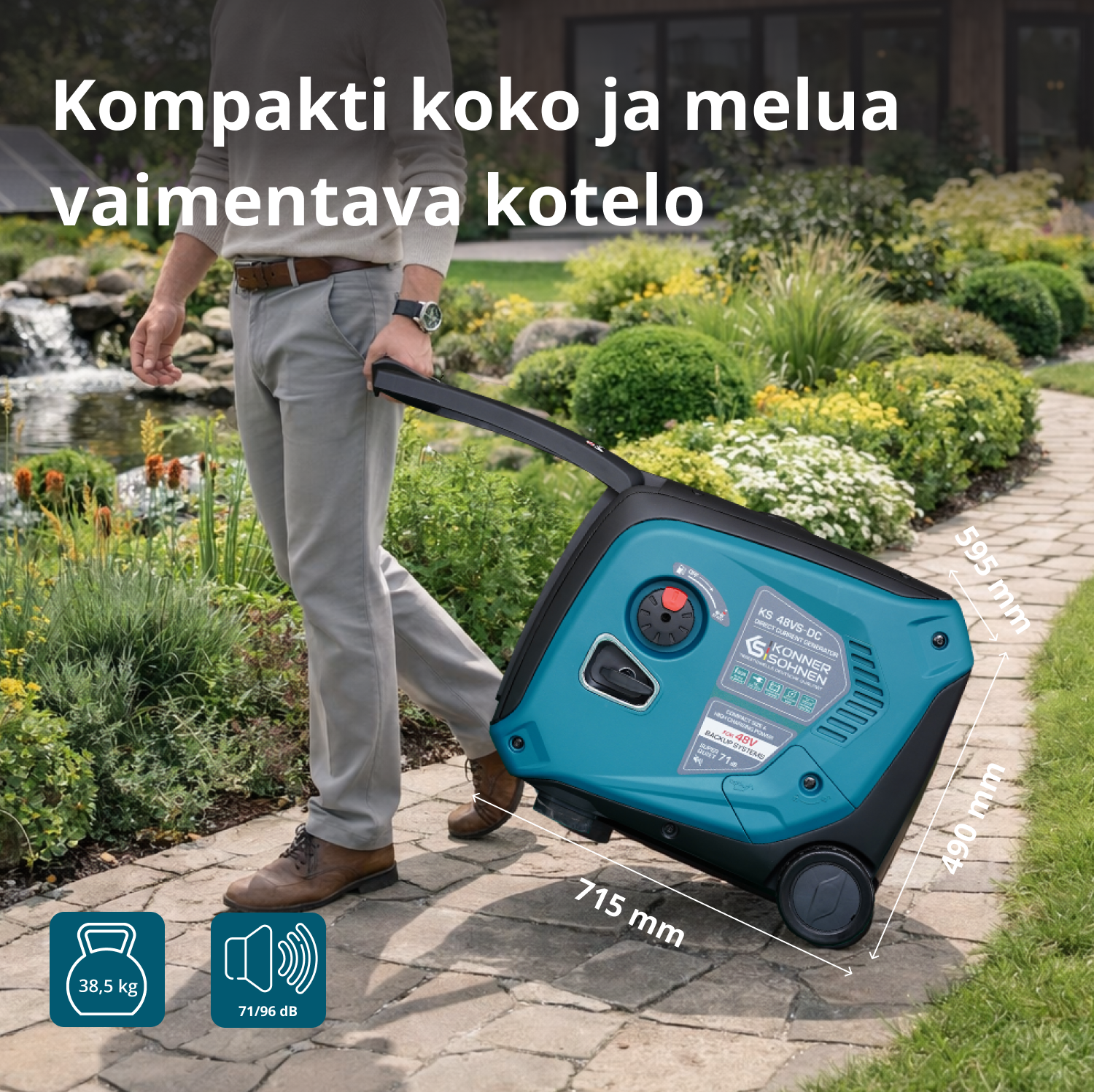 KS 48VS-DC Tasavirtageneraattori, versio 50–55V