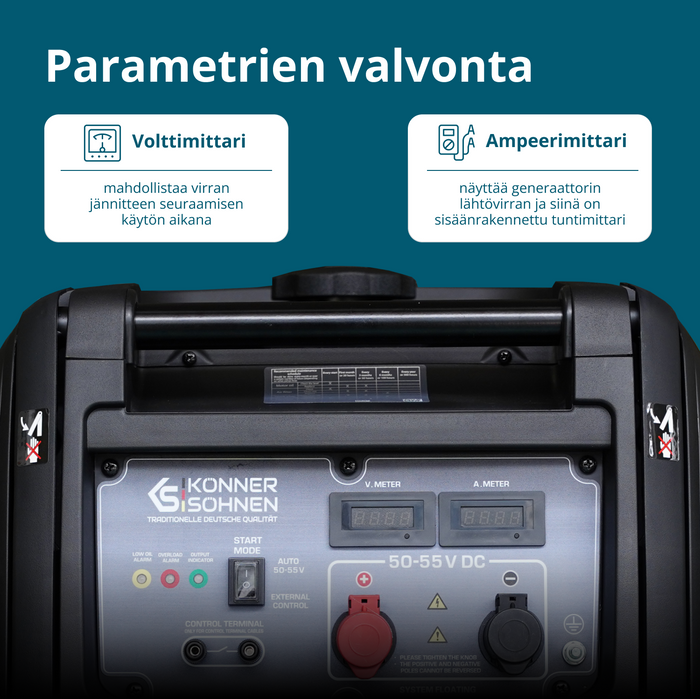 KS 48VS-DC Tasavirtageneraattori, versio 50–55V