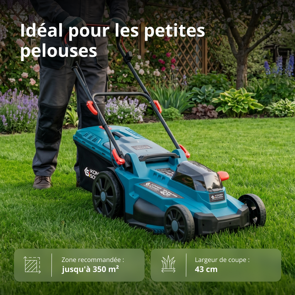 Tondeuse à batterie KS 43LM-40V
