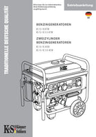 Benzin-Generatoren K&S 2022