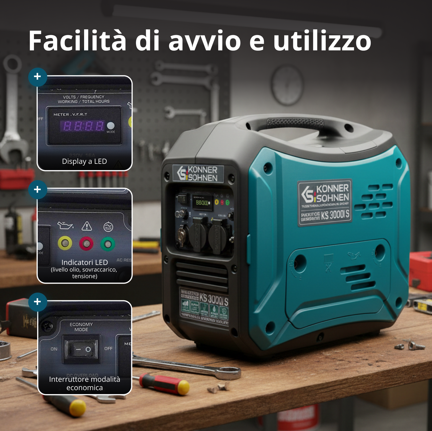 Generatore inverter KS 3000i S