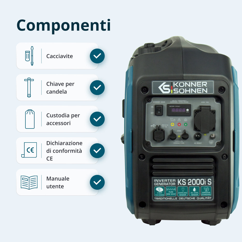 Generatore di inverter KS 2000i S