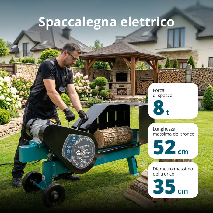 Divisore di legna elettrico KS 8TKE 52/35