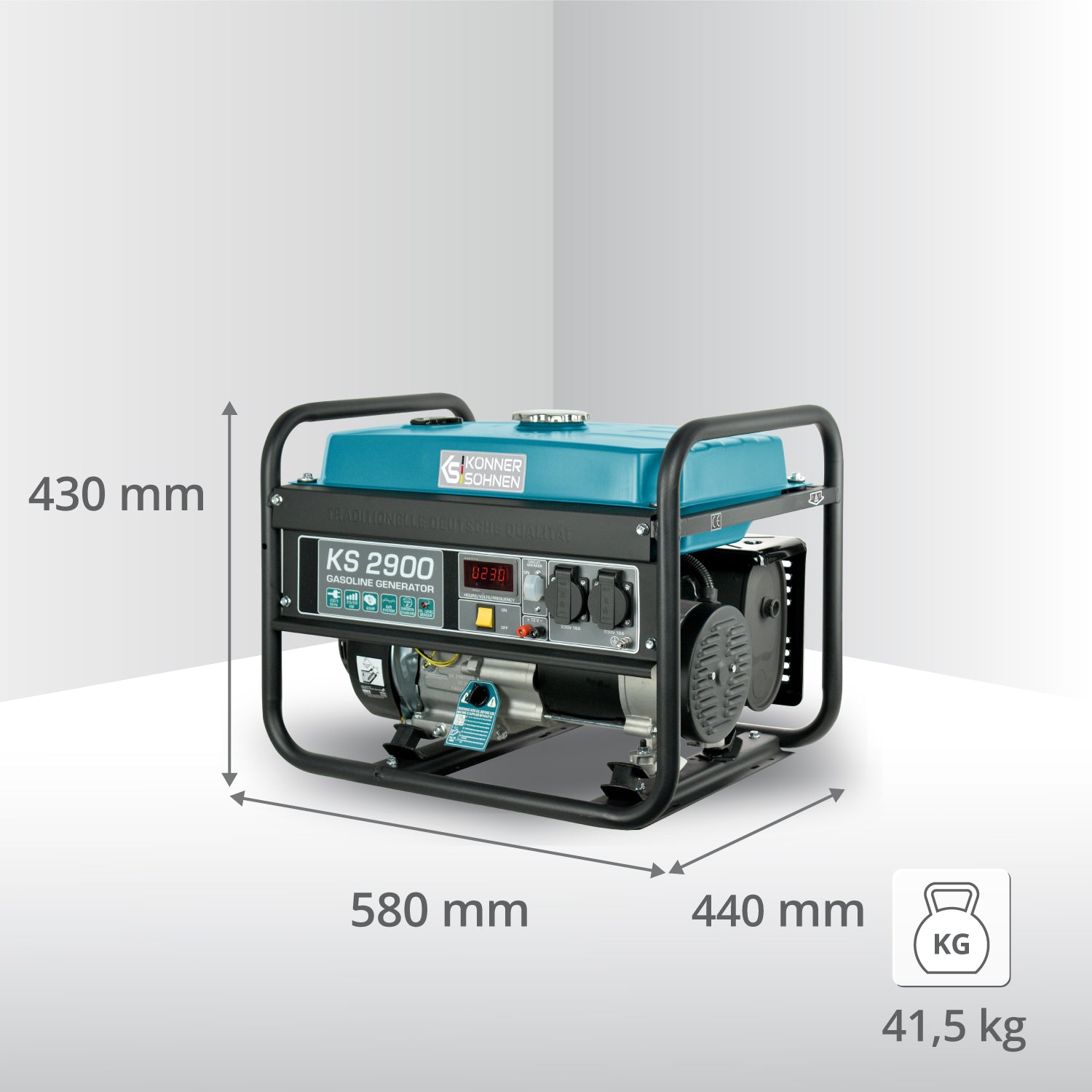 Benzin-Generator "Könner & Söhnen" KS 2900 (B-Ware Sehr gut)