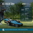 Bezprzewodowa kosiarka KS 33LM-20V (Odnowiony – stan idealny) thumbnail