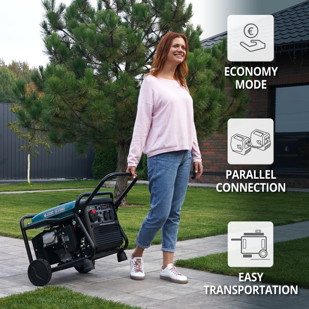 Invertorový generátor na LPG/benzín KS 4100iEG