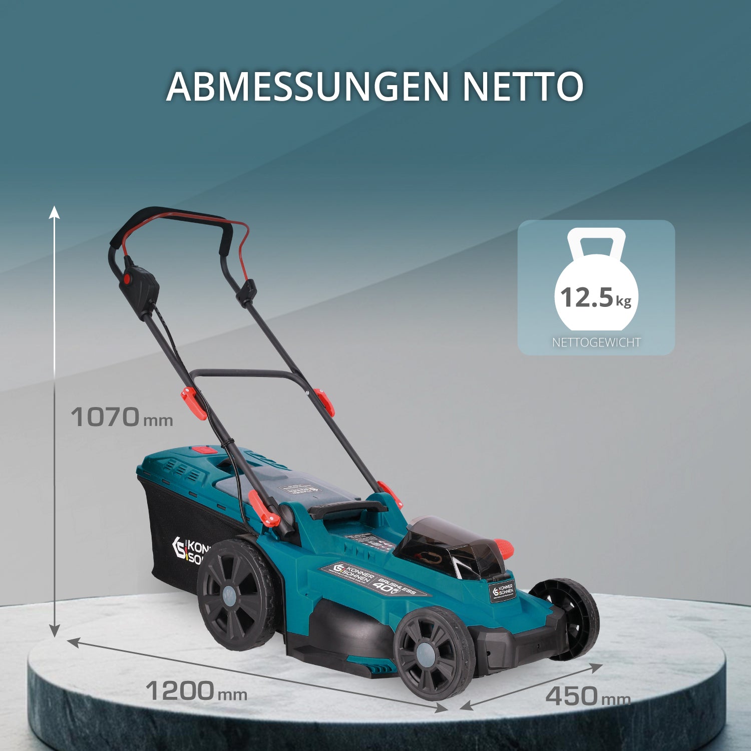 Akku-Rasenmäher KS 43LM-40V (B-Ware Hervorragend)