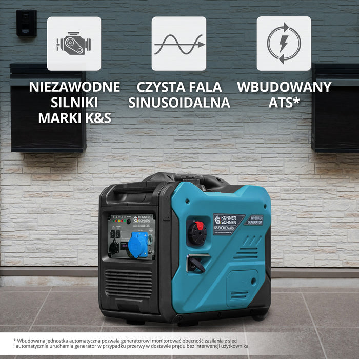 Generator inwerterowy KS 6000iE S ATS