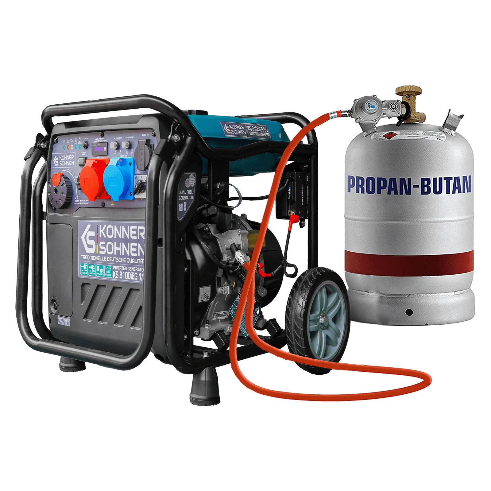 Generador Inverter KS 8100iEG 1/3