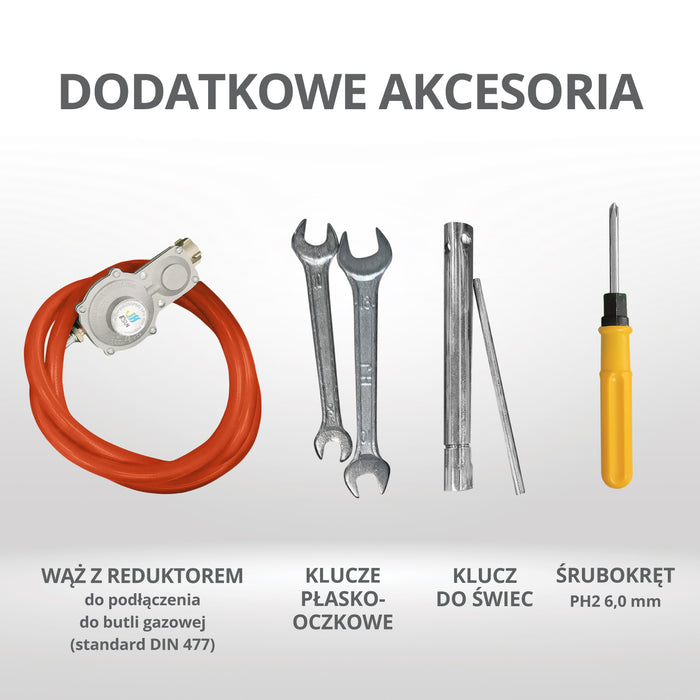 Inwerterowy generator LPG/benzyna KS 8100iEG (Odnowiony – Stan dobry)