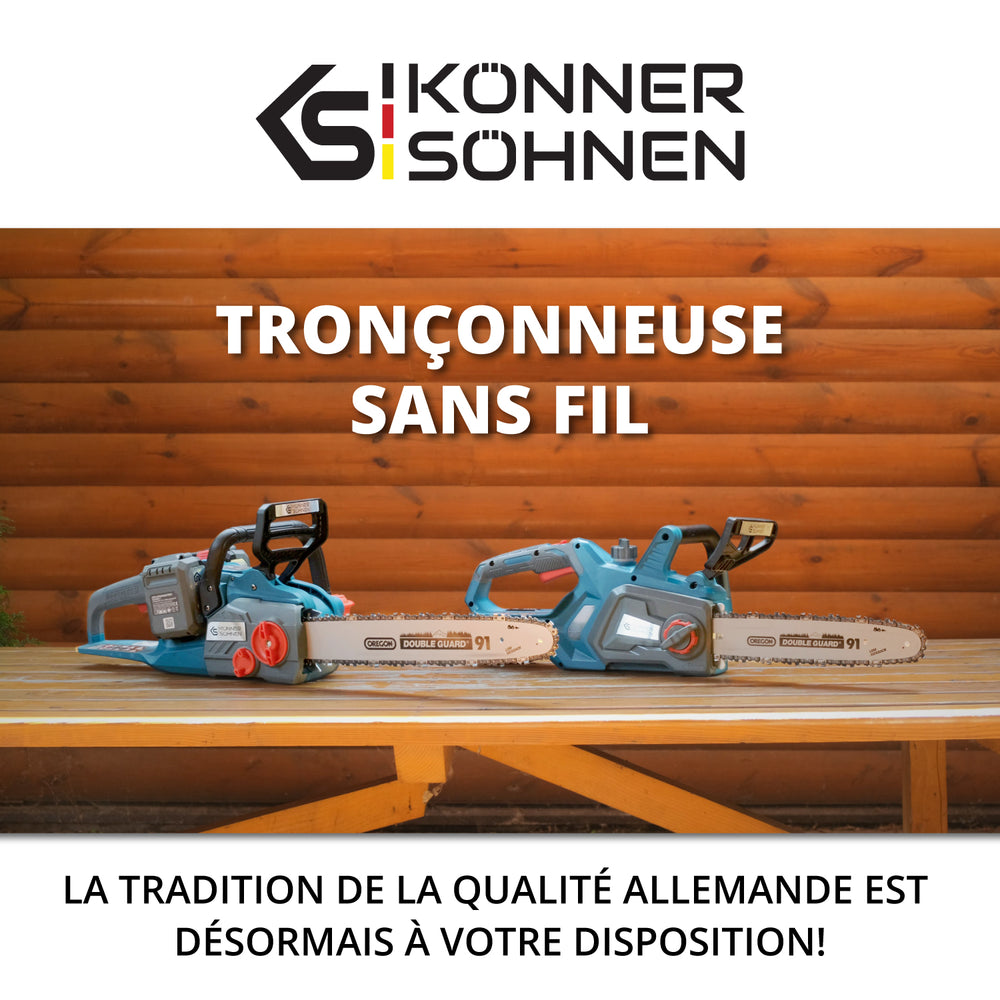 Scie à chaîne sur batterie KS CS40V-14