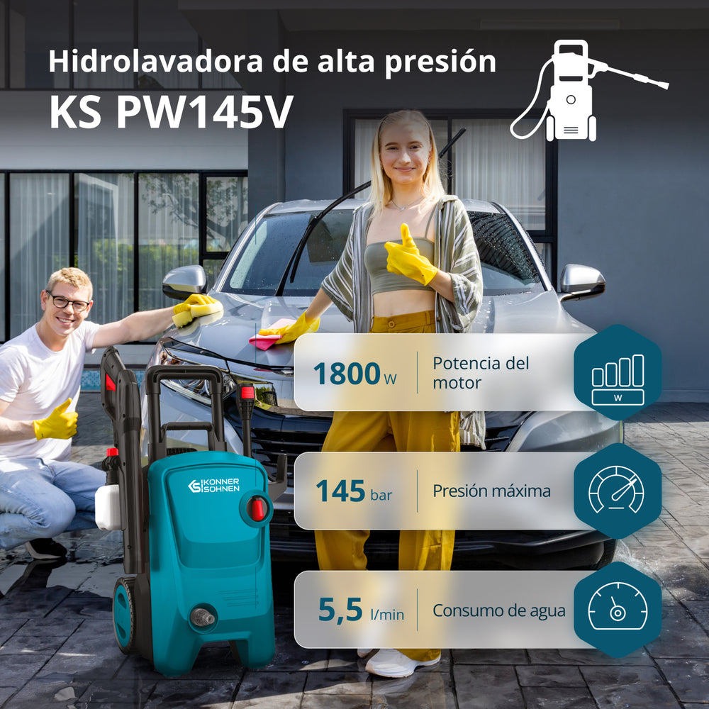 Korkeapainepesuri KS PW145V