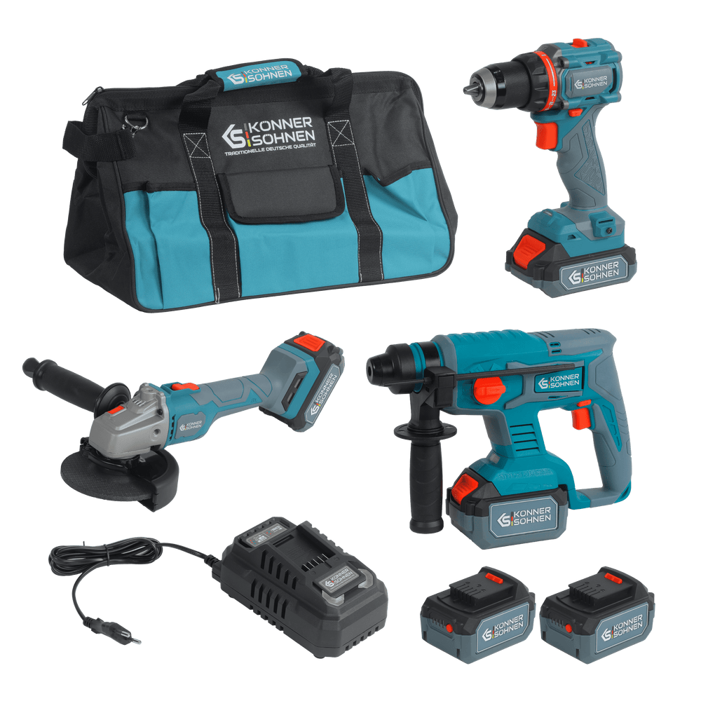 Conjunto  Maestro Inalámbrico 3 en 1 KS RHAGD 20V SET 3