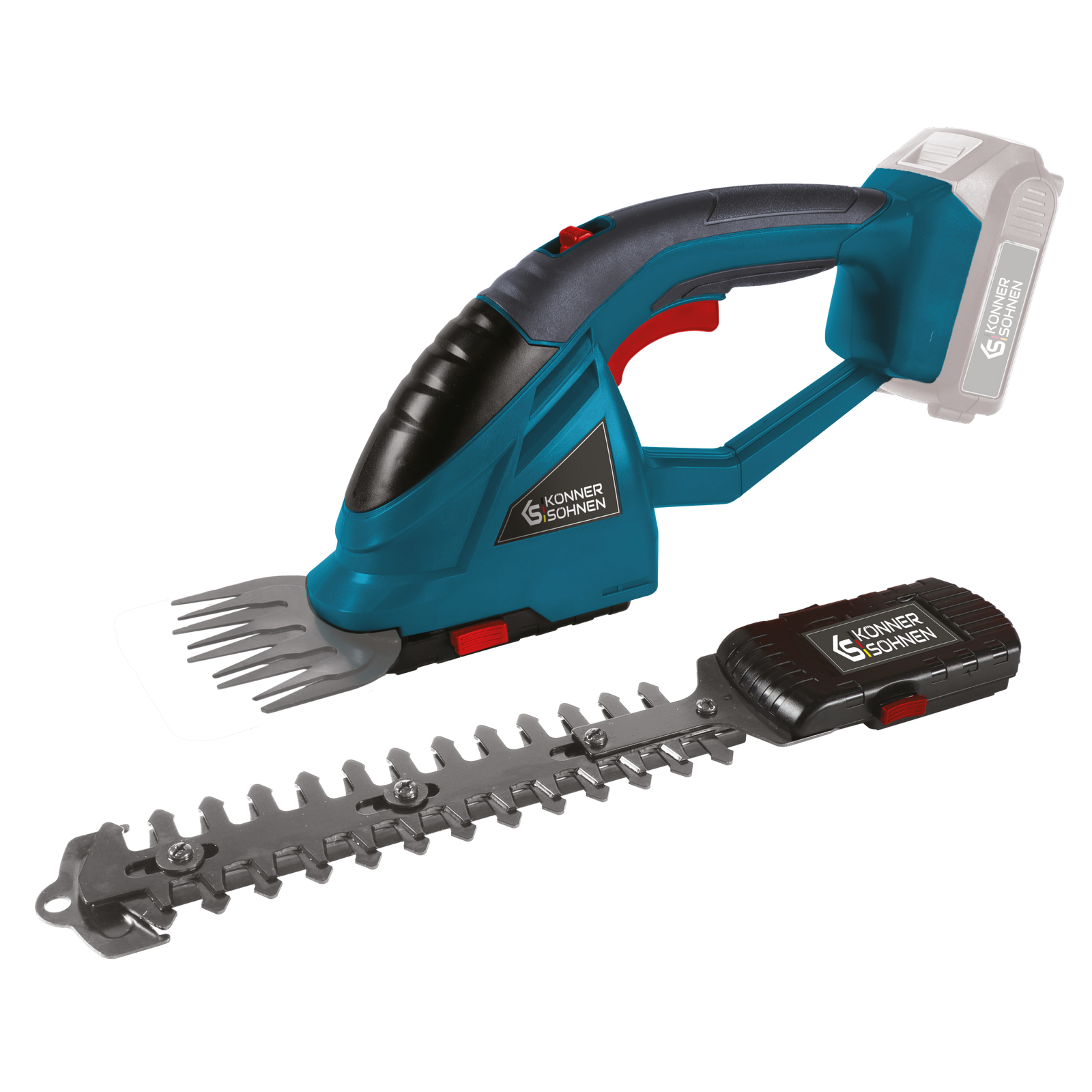Tijeras de césped y cortasetos 2 en 1 inalámbricas KS SHT-20V