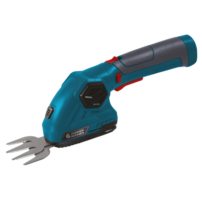 Snoerloze 2 in 1 Grasmaai- en Heggenschaar met Telescopische Verlengstok KS SHT-8V + Extension Pole