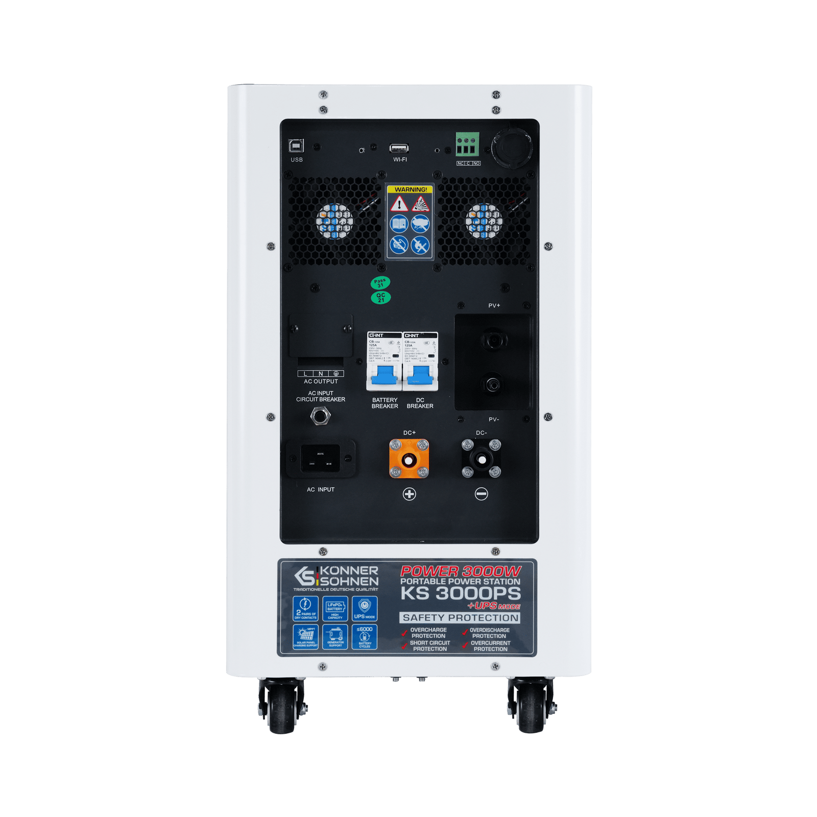 Przenośna stacja zasilania 3 w 1 KS 3000PS