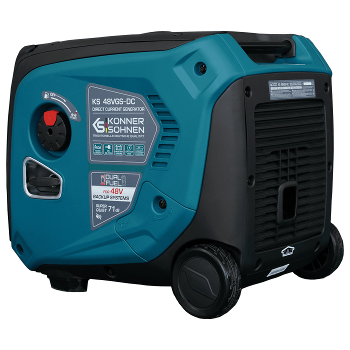 KS 48VGS-DC Jævnstrømsgenerator, version 50–55V