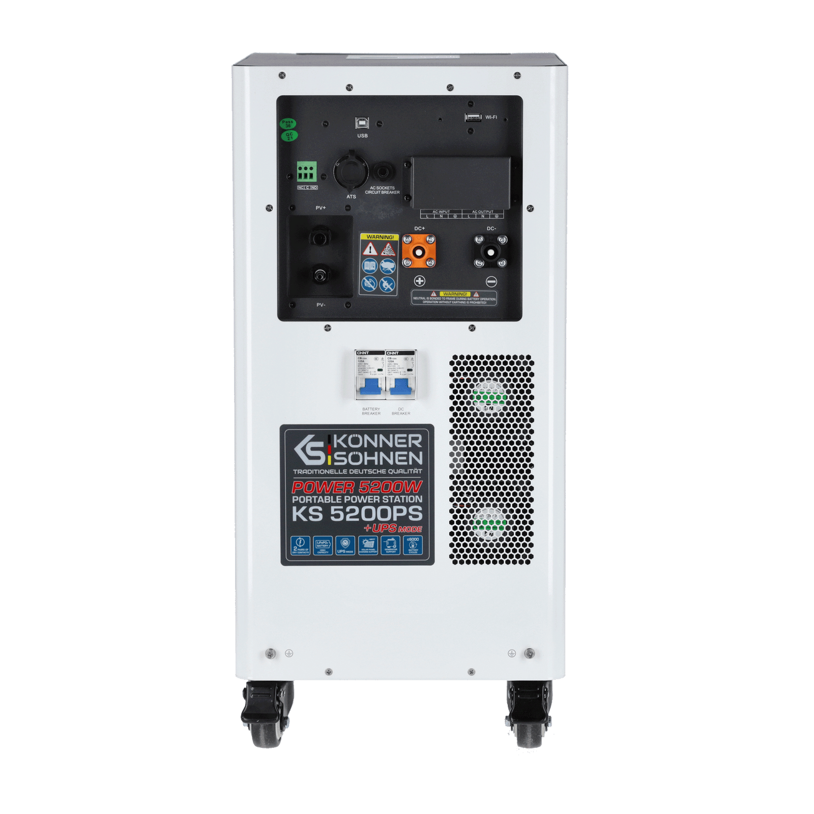 Przenośna stacja zasilania 3-w-1 KS 5200PS