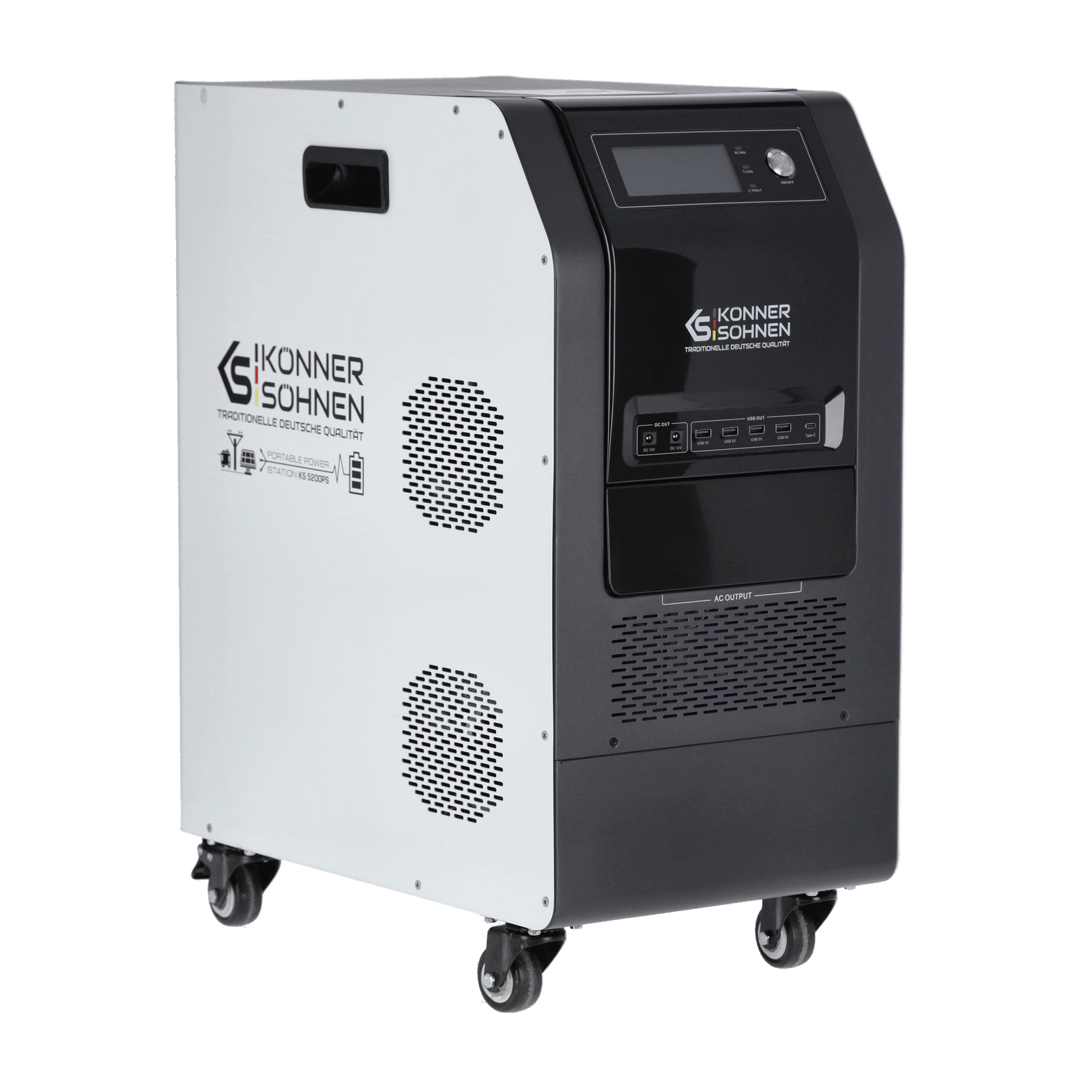 Przenośna stacja zasilania 3-w-1 KS 5200PS
