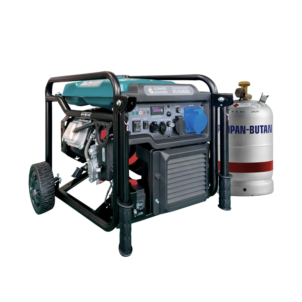 Generador Inverter KS 6500iEG (Gasolina/Gas)