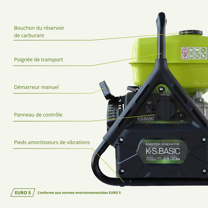 Groupe électrogène Inverter KSB 31i