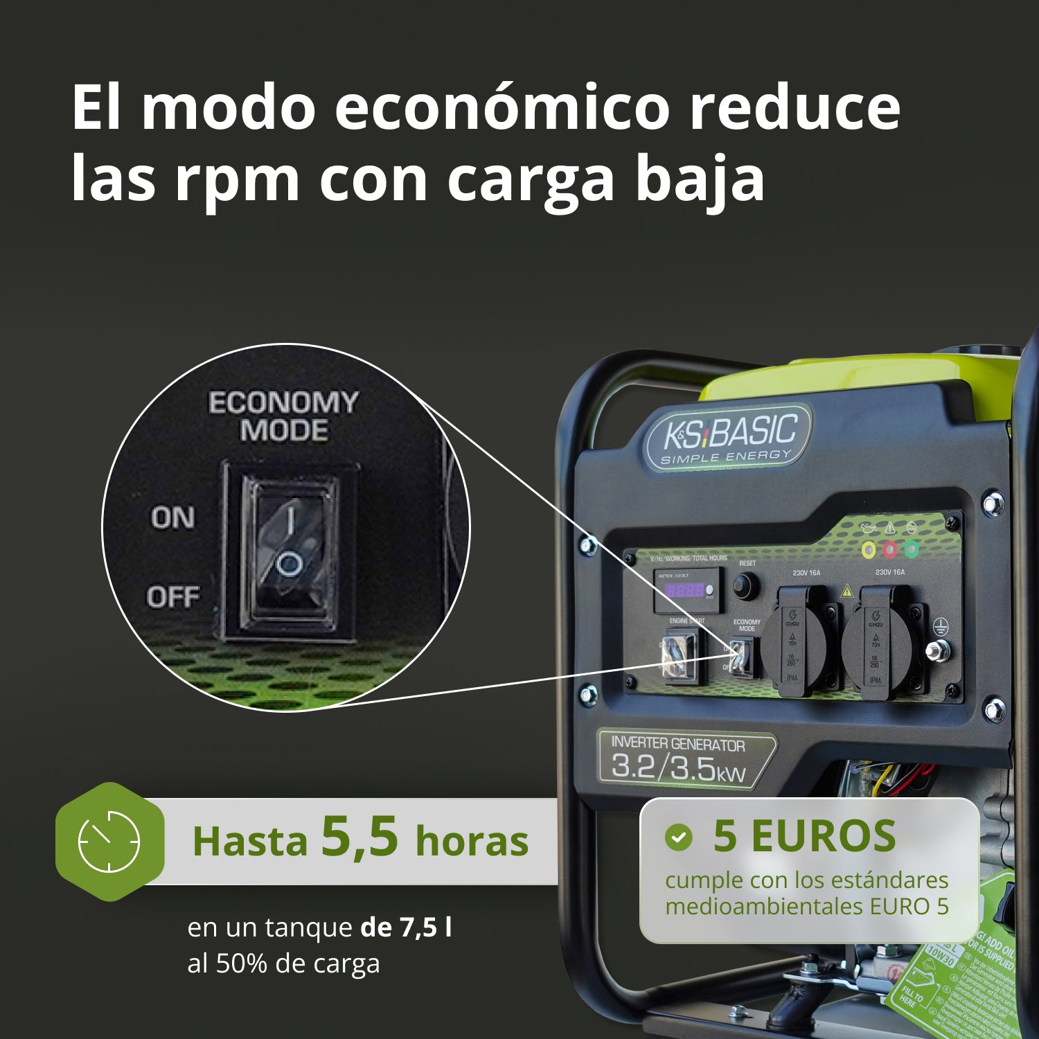 Invertergenerator KSB 35i