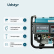 LPG/Benzin Generator "Könner & Söhnen" KS 10000E G thumbnail