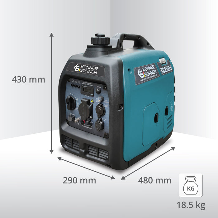 Generador inverter Könner & Söhnen KS 2100i S