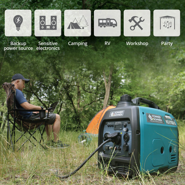 Generador inverter Könner & Söhnen KS 2100i S